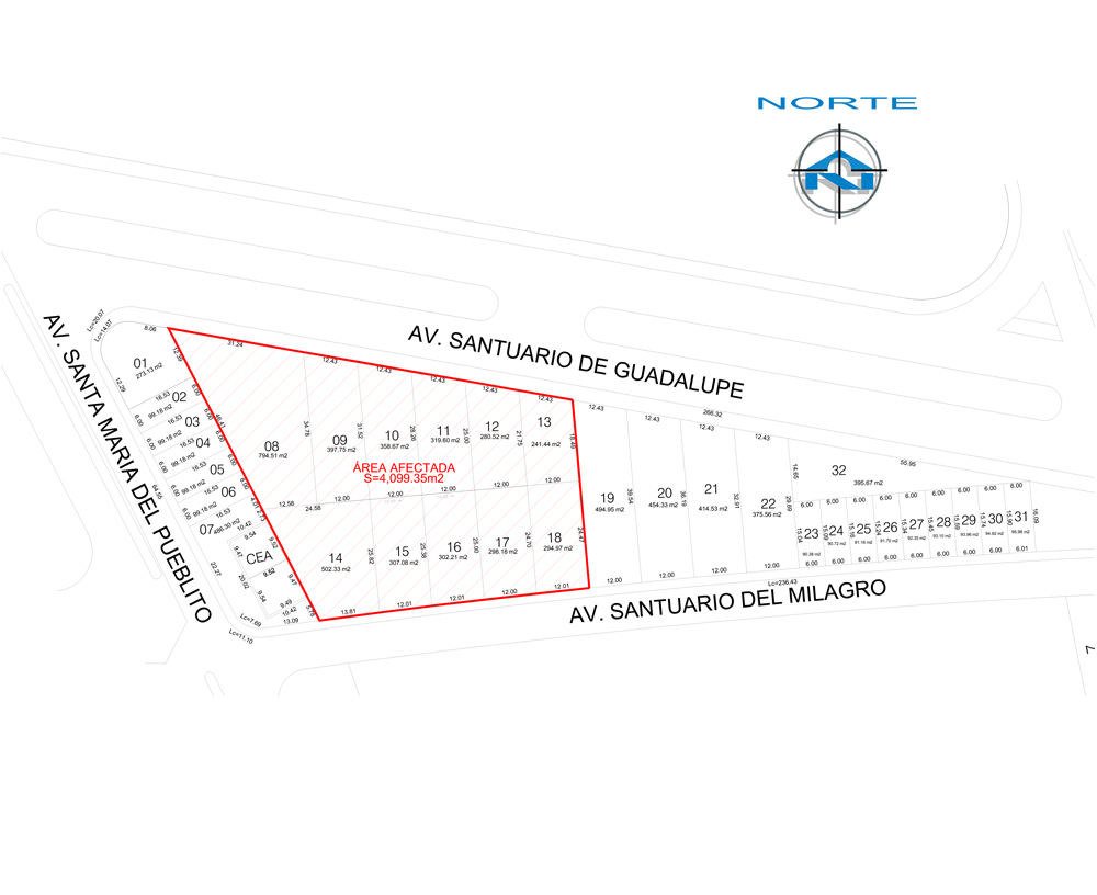 Macrolotes en Querétaro - Venta de Macrolote en Santuarios Corregidora