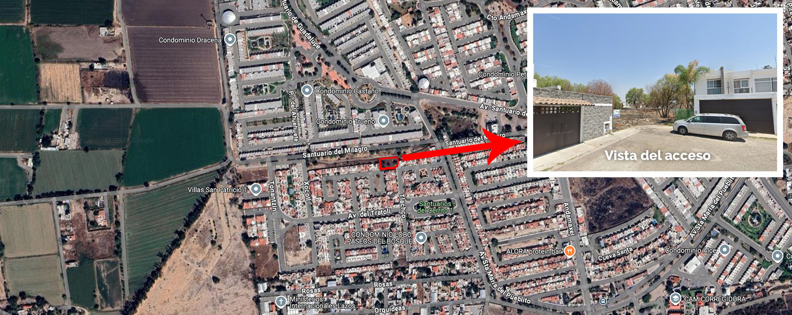 Terrenos en Venta en Querétaro - Venta de Terreno en Santuarios Corregidora